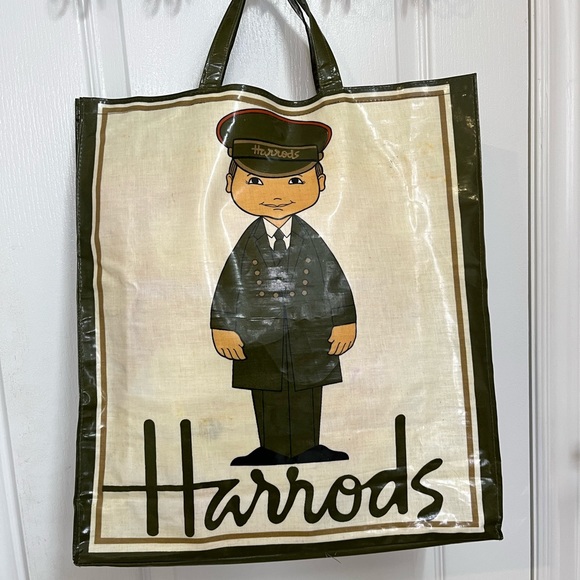 Vintage Harrods Concierge Tote Bag - Picture 1 of 5